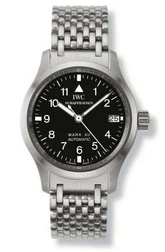 IWC Lady Pilot's Watch Mark XII Stainless Steel / Black / Bracelet IW4421-02 (IW442102)